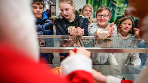 Praxisbeispiel Auch der Weihnachtsmann hilf - was will man mehr!