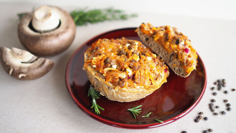 Veggie-Pizzabrötchen
